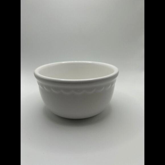 Small Ceramic Popcorn Serving Bowls, Set of 2 - Picture 2 of 5